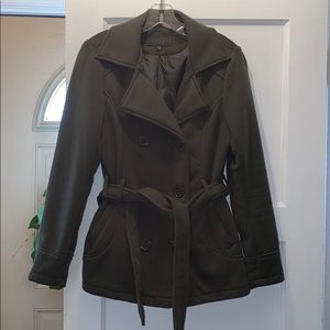 Warm winter pea coat